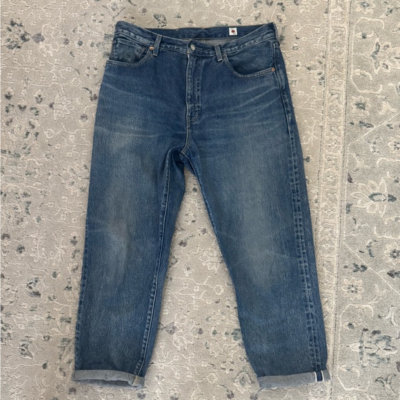 Levi's Japanese denim Relaxed Fit Blue Jeans - Picture 1 of 6